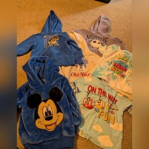 XS Kids Disney Top Bundle